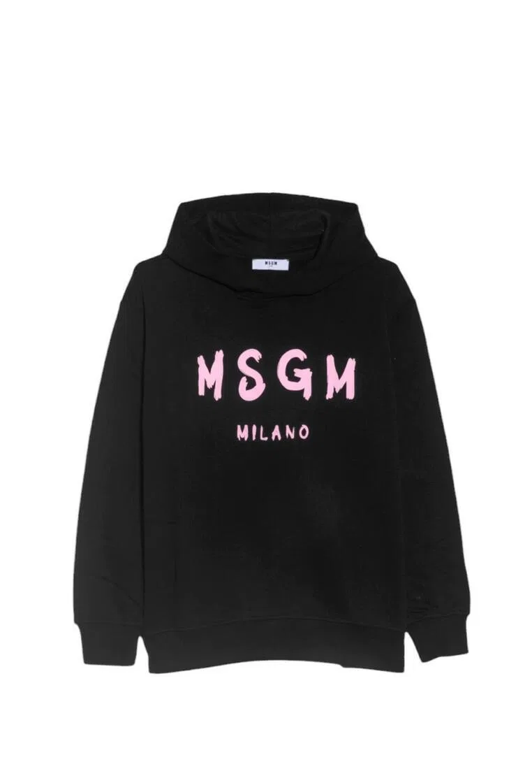 Худи детское, хлопок, белый Msgm