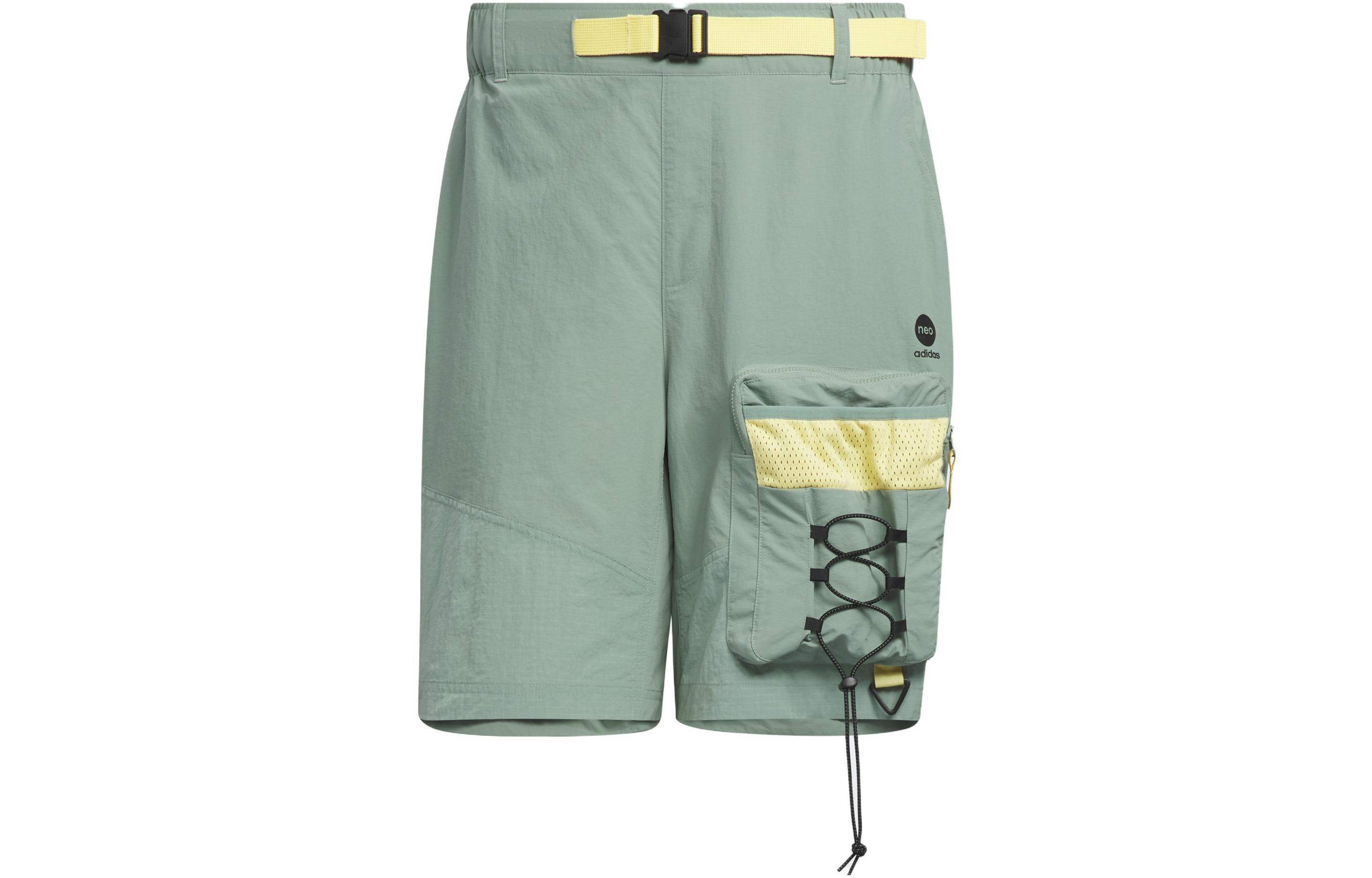 Adidas Neo SS23 City Escape шорты спортивные шорты мужские Dusty Green — фото 2