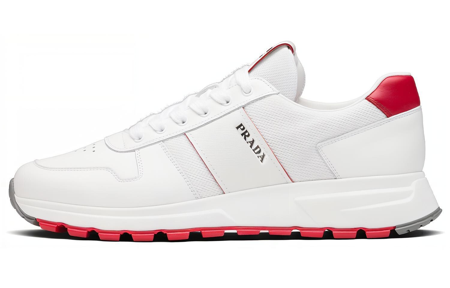 

Мужские кроссовки Prada, белый/красный/серый