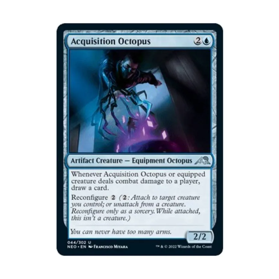 

CCG Приобретение Осьминог (U), MTG - Kamigawa : Neon Dynasty