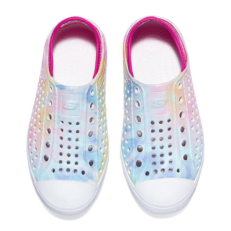 Детские сандалии Foamies GS розовые/цветные Skechers — фото 4