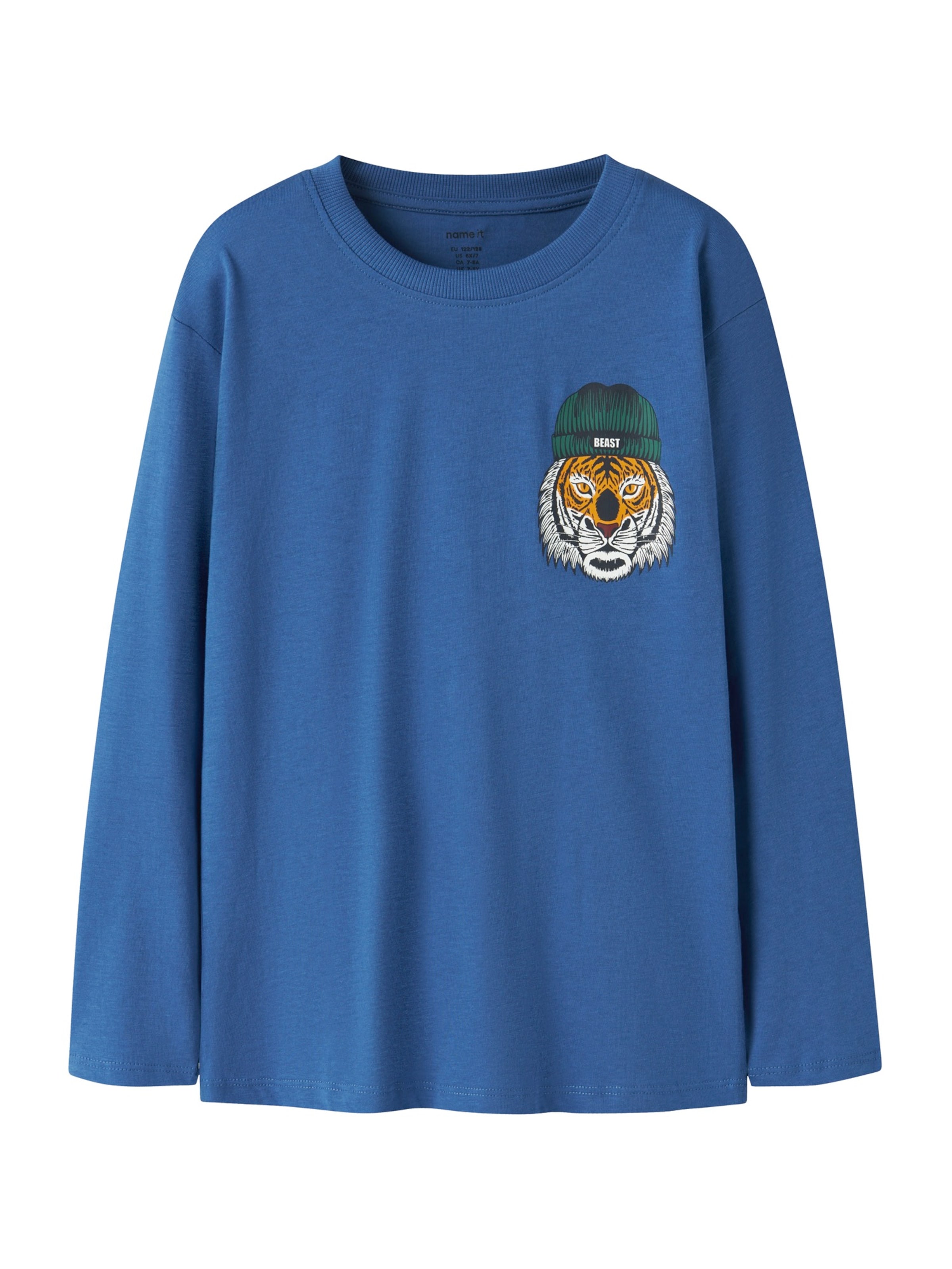 

NAME IT Лонгслив 'NKMVELDO' в синем цвете