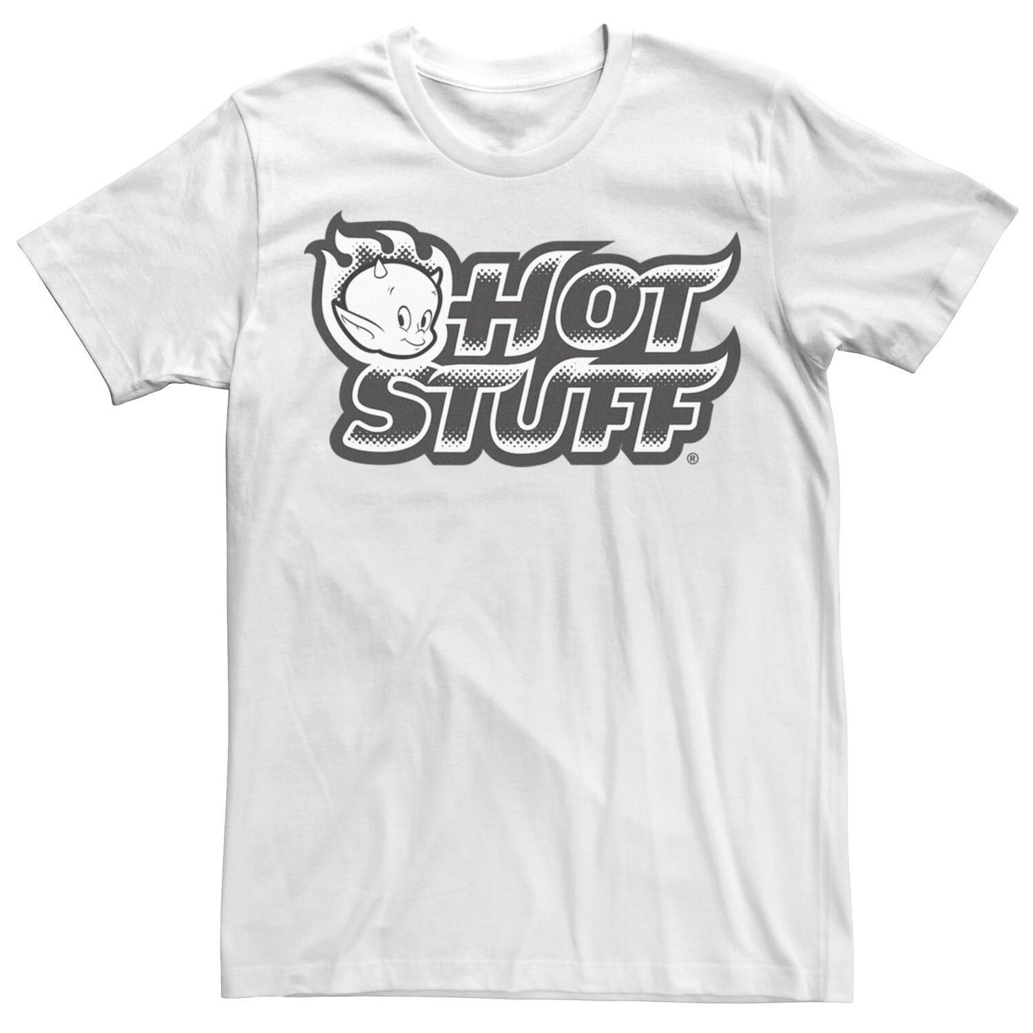 

Мужская футболка с логотипом Hot Stuff Head Shot Licensed Character