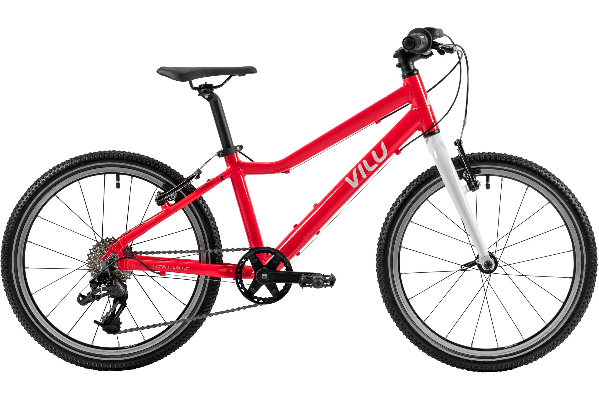 

Детский велосипед Vilu ZWANZIG - 20 дюймов - Diamant - 2024, цвет Rot|red/white
