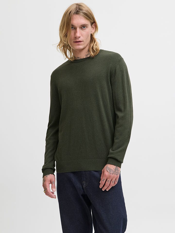 

Свитер Jack & Jones, темно-зеленый