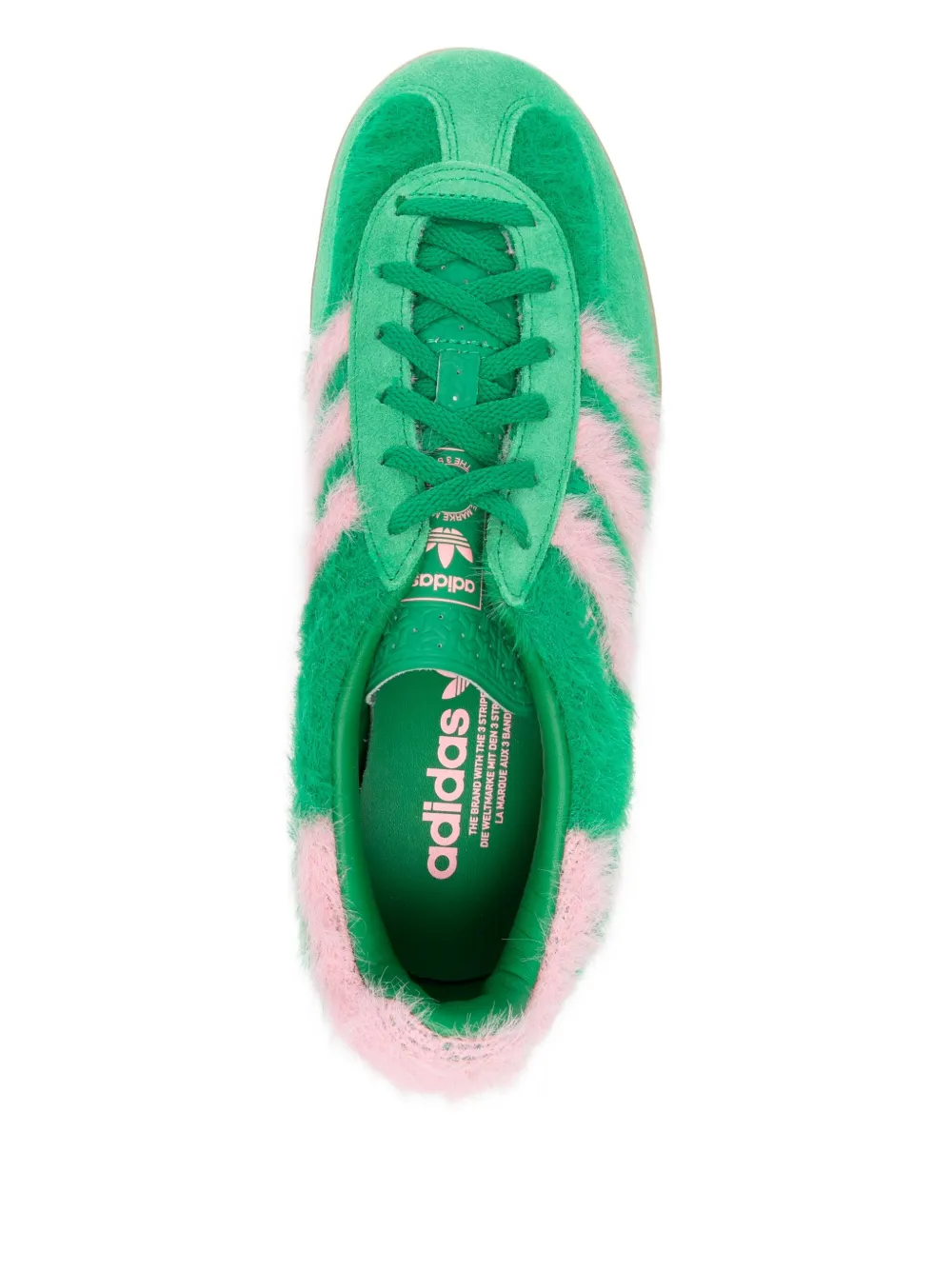 Кроссовки Gazelle Adidas, зеленый — фото 4