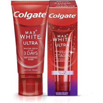 

Зубная паста Max White Ultra Active Foam 50 мл, Colgate