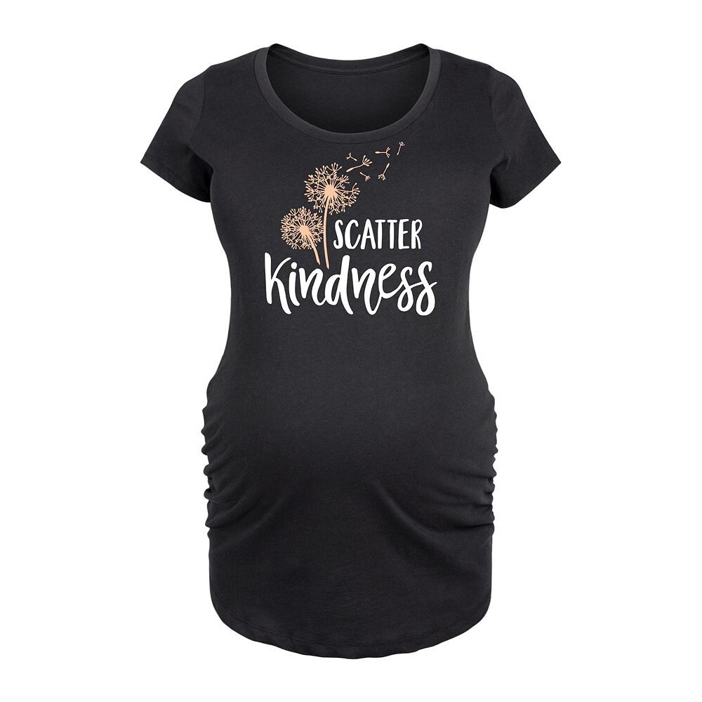 

Футболка с рисунком Maternity Scatter Kindness, черный