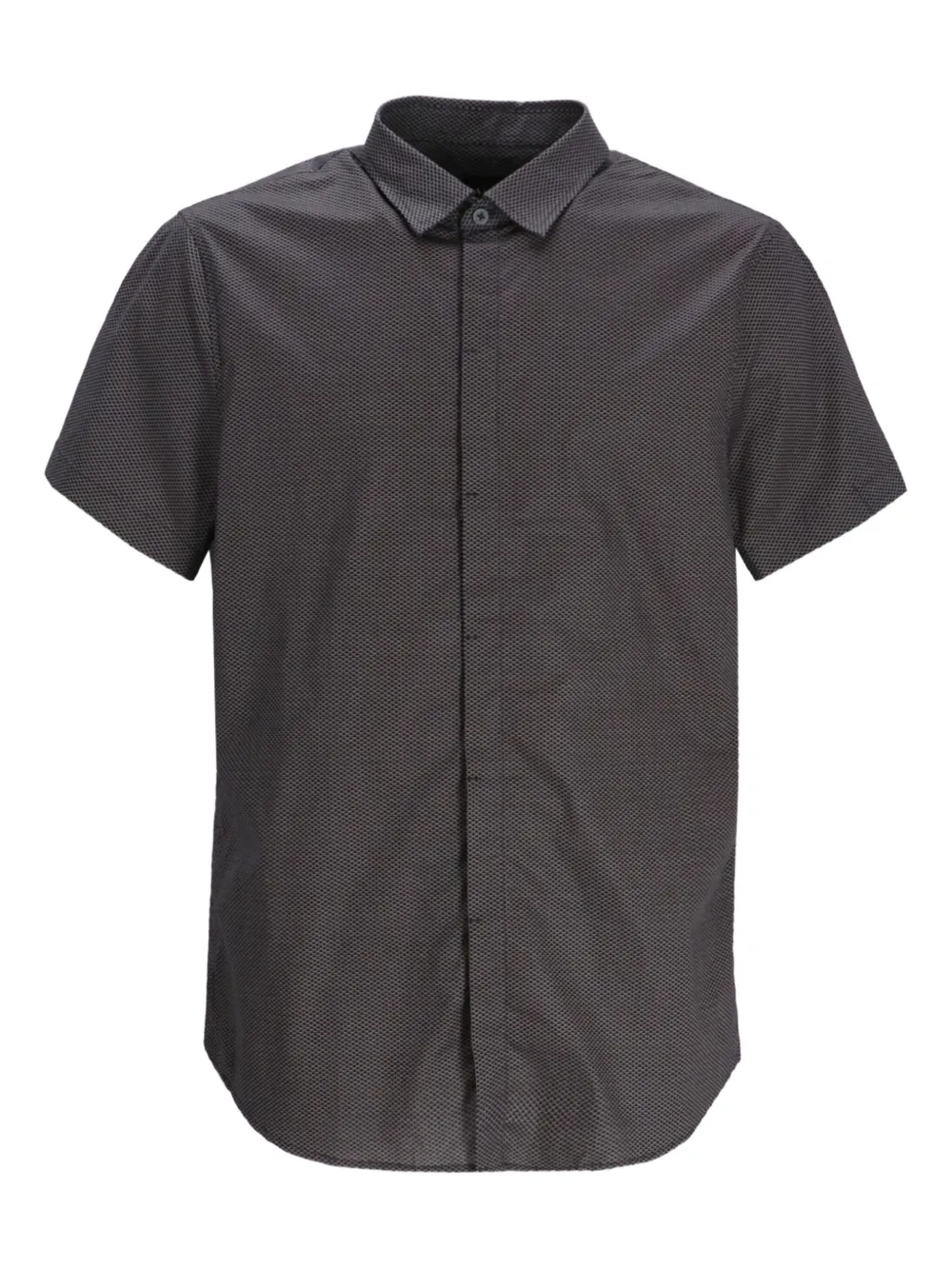 

Рубашка с узором Armani Exchange, серый