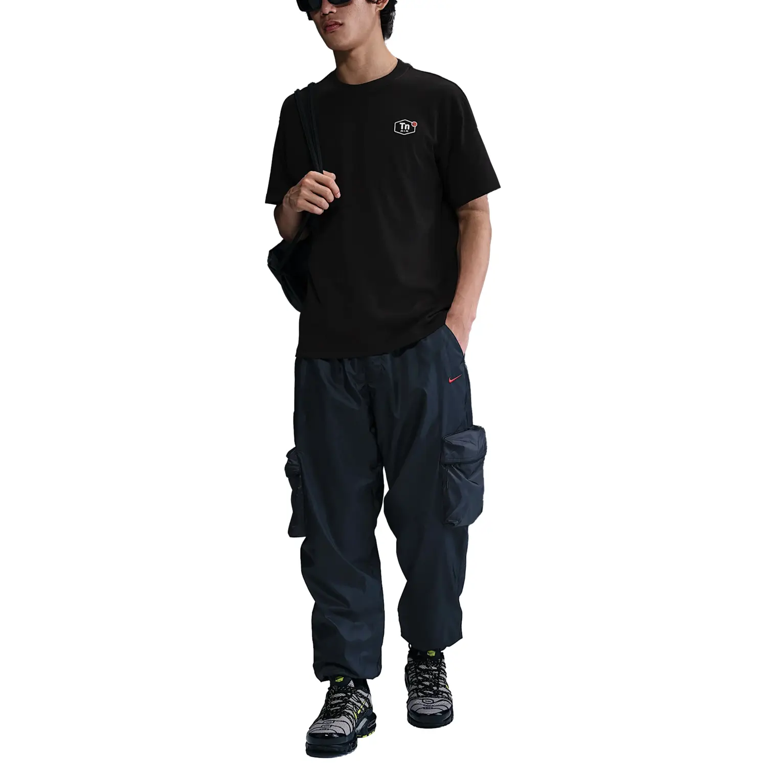 Nike Футболка SportswearMax90 мужская black — фото 3