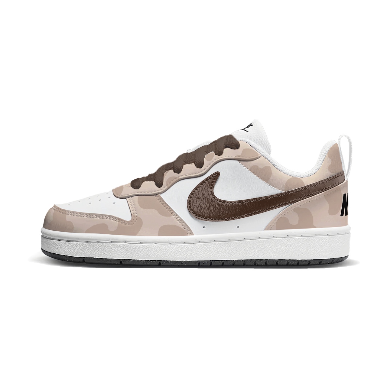 

Nike Court Borough Low top Kids' Skateboarding Shoes Light Khaki Teenagers