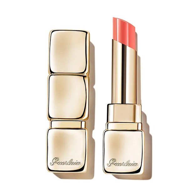 

Сияющая финишная помада Kisskiss Shine Bloom Guerlain, цвет fresh coral