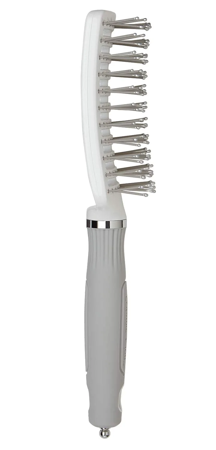 Расческа для волос Olivia Garden Ceramic + Ion Turbo Vent Pro CITVPRO-SPR (шейпер), Grey, Silver, White — фото 2