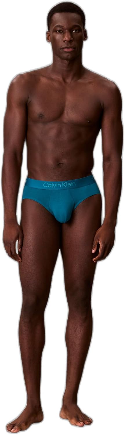 

Мужские ультрамягкие современные модальные трусы-слипы Calvin Klein, Charcoal Heather, Aloe Essence,Teal Marine