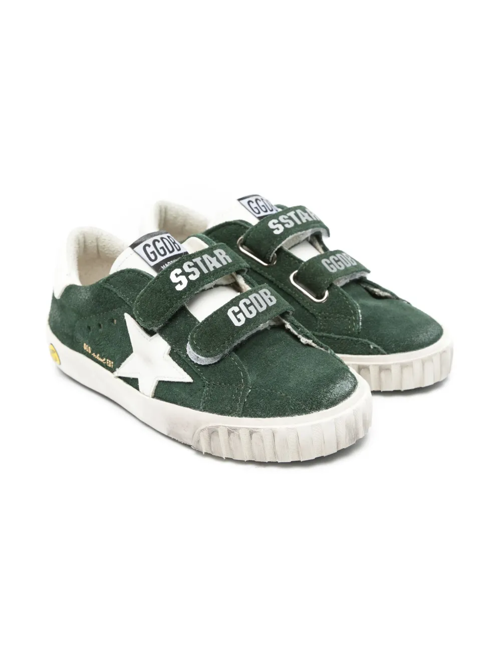 

Кеды Old School Golden Goose Kids, зеленый