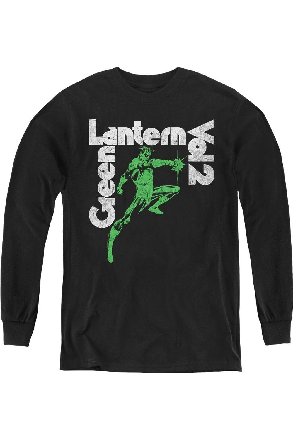 

Футболка с длинным рукавом Green Lantern Vol 2 для подростков Gildan