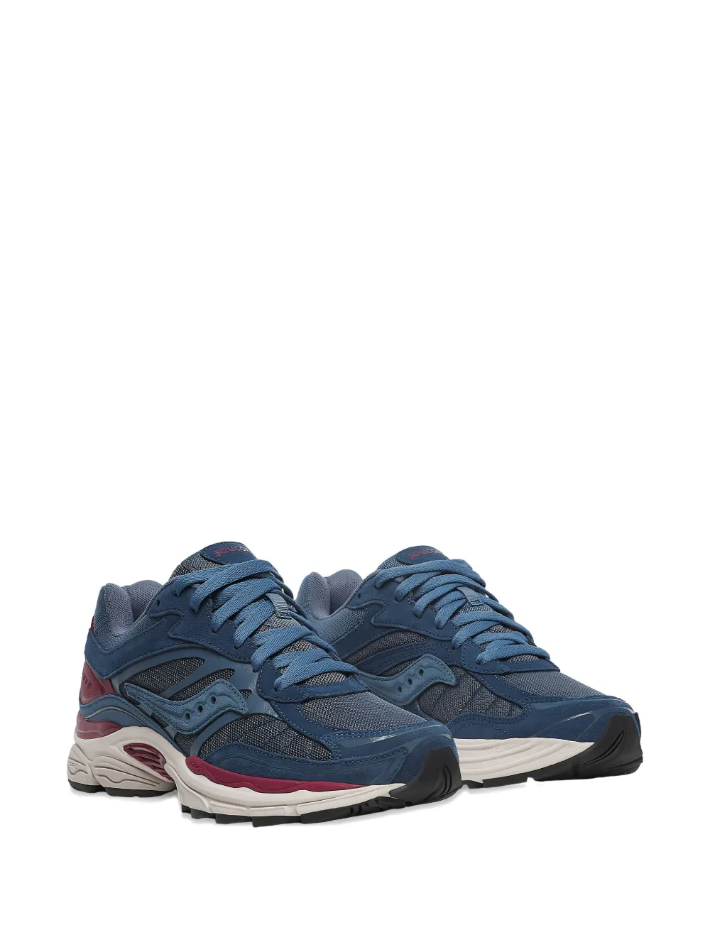Кроссовки ProGrid Omni 9 Premium Navy/Burgundy Saucony, синий — фото 2