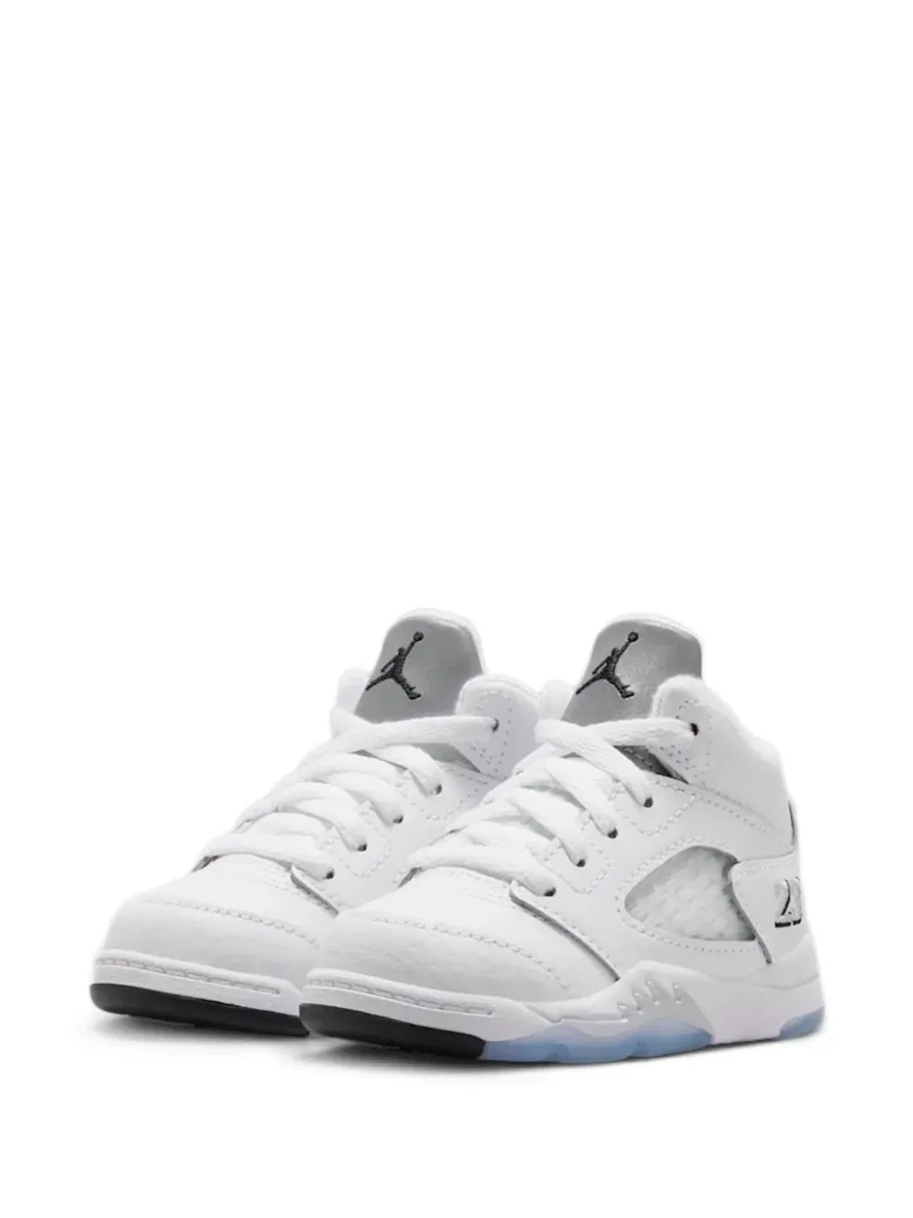 Кроссовки Air Jordan 5 в стиле ретро Jordan Kids, белый — фото 2