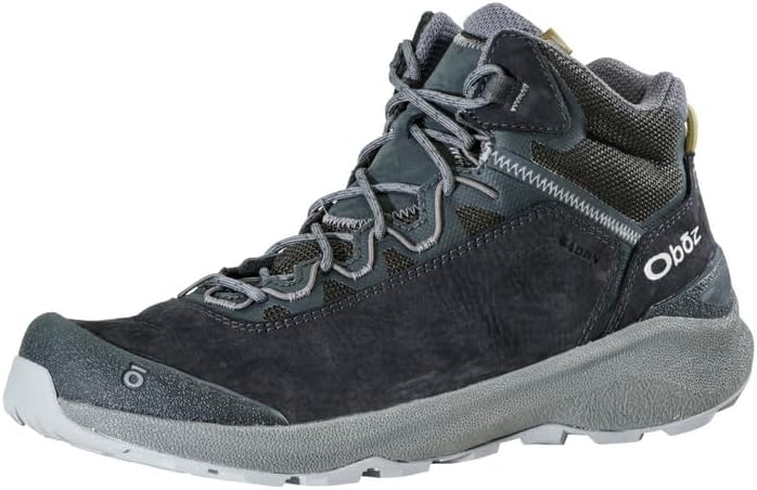 

Мужские походные ботинки Oboz Cottonwood Mid B-DRY, черный