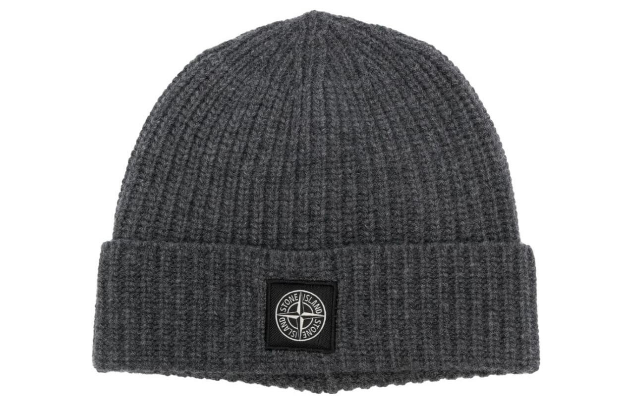 

Шапка мужская Stone Island, темно-серый