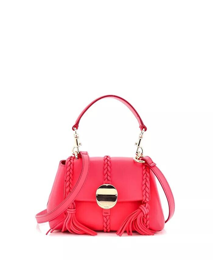 

Мини-сумка Penelope Soft через плечо из кожи Pre-Owned Chloe, розовый