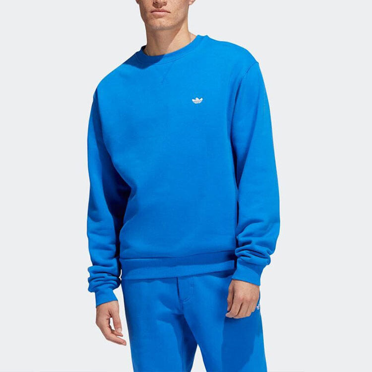 Толстовка унисекс Adidas Originals, цвет Blue — фото 4