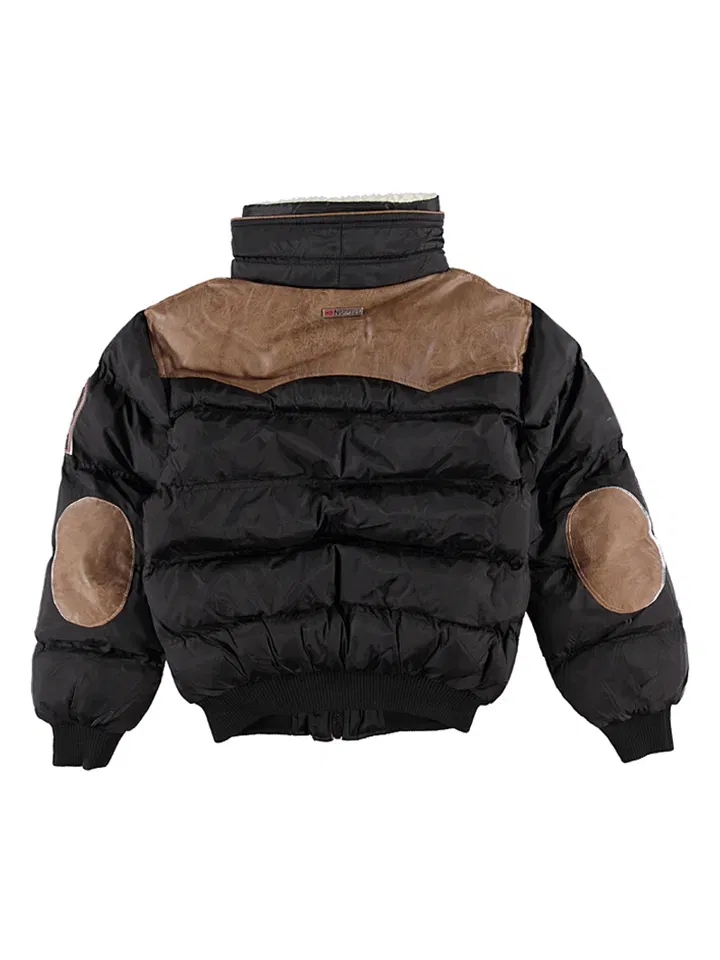 Зимняя куртка с искусственным мехом, Geographical Norway, черный — фото 2