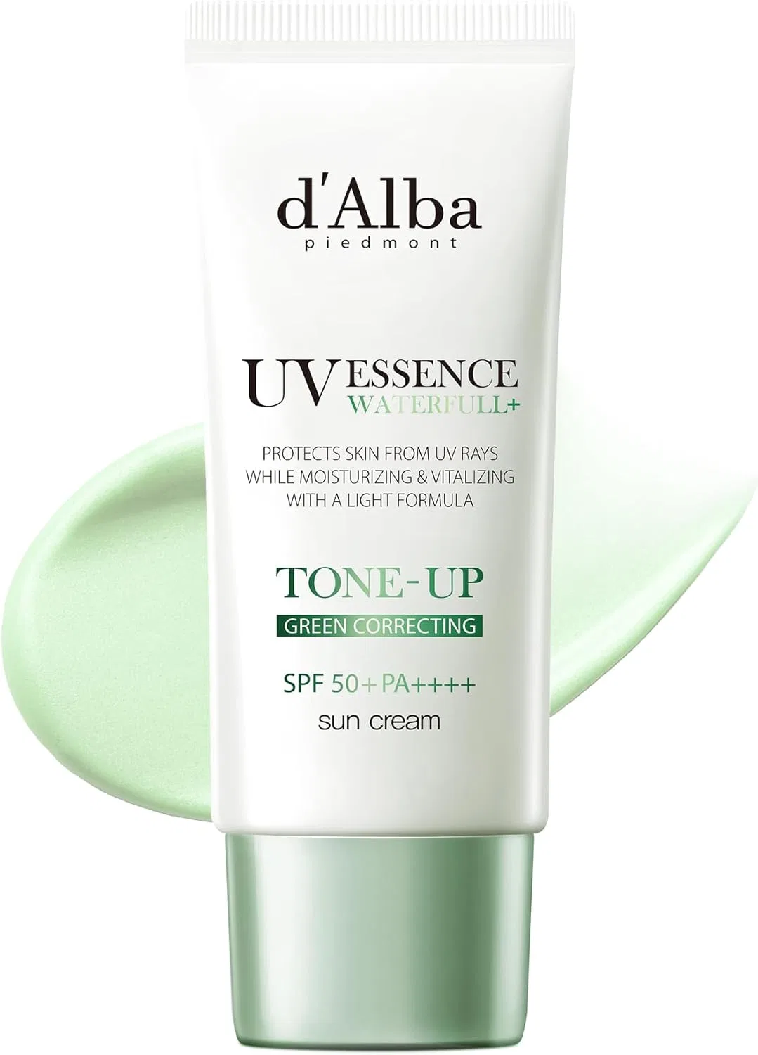 Тональный крем солнцезащитный Green Tone-Up Sun Cream D'Alba Piedmont 35 мл