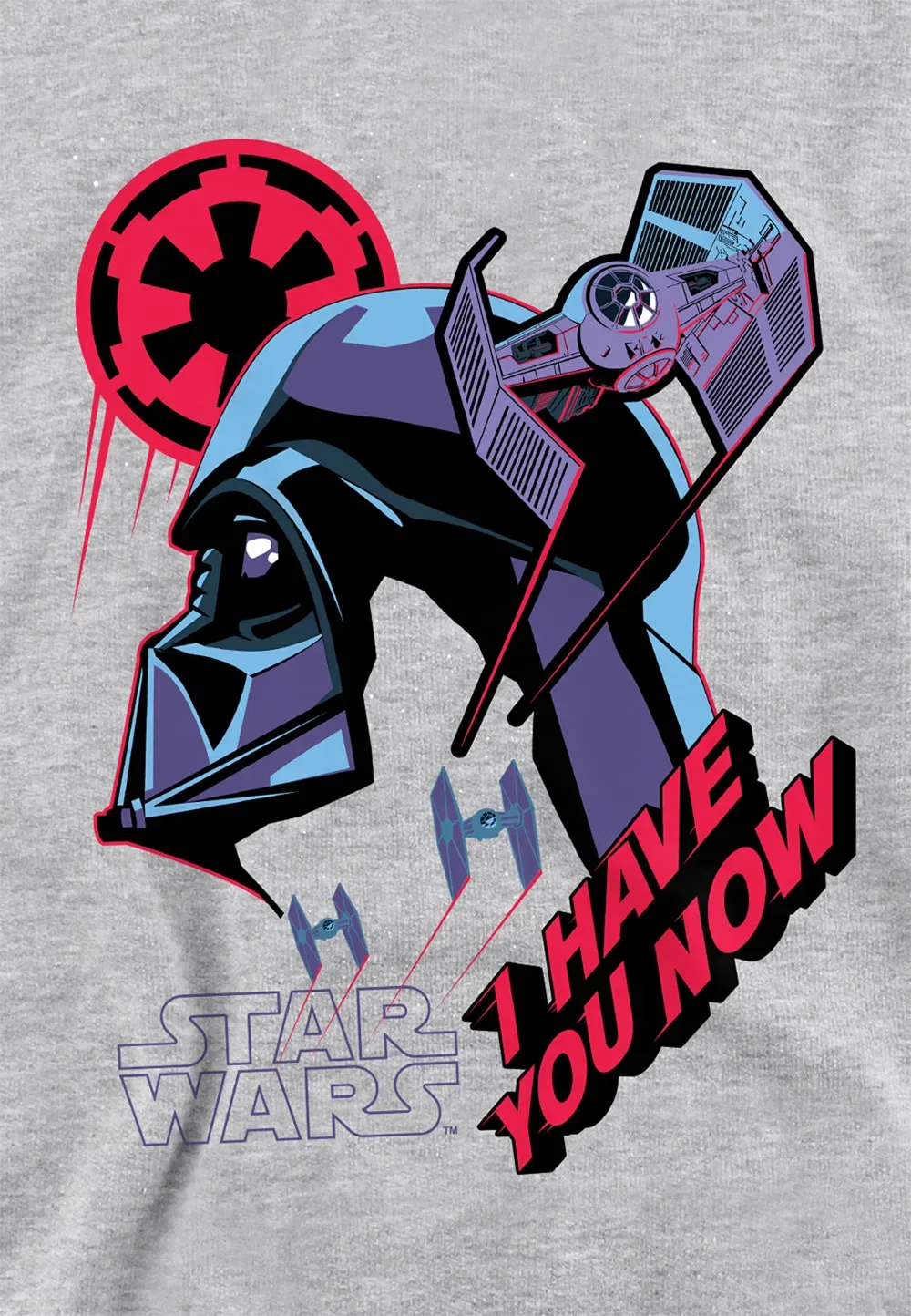 Детская худи Star Wars I Have You Now, Athletic Heather, Disney, серый — фото 2