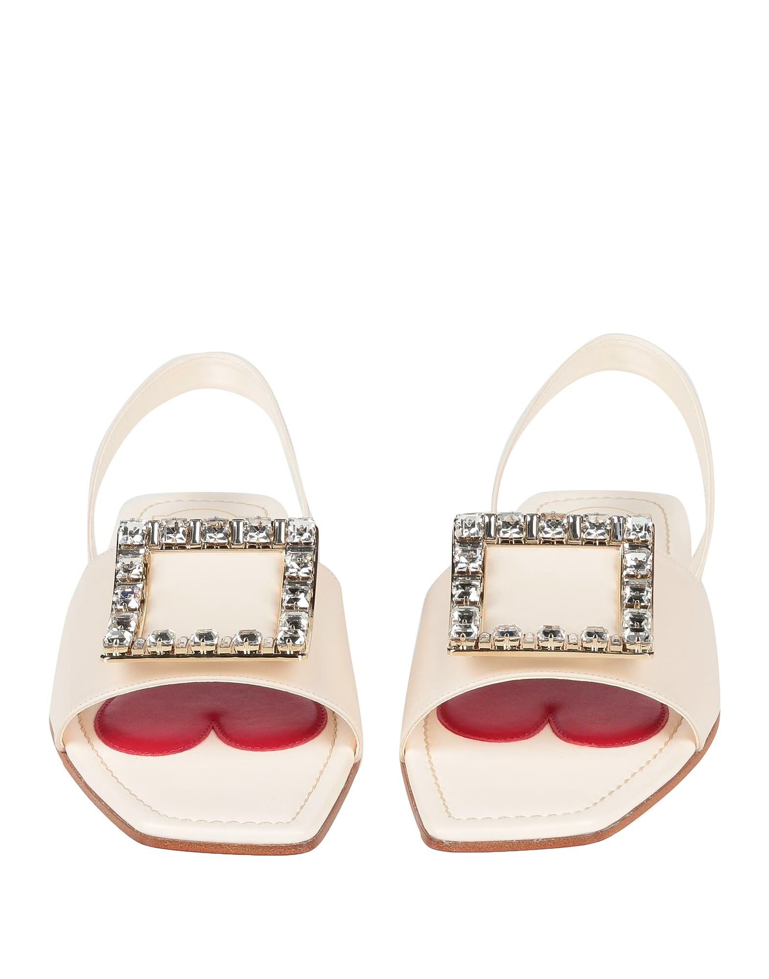 Сандалии Roger Vivier, кремовый — фото 4