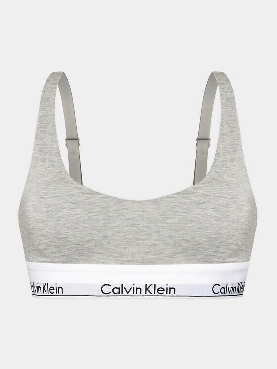 

Верхний бюстгальтер Calvin Klein, серый