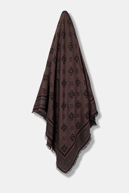 

Шарф Hugo, коричневый