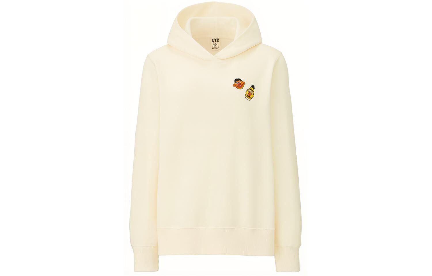 

Толстовка женская Uniqlo + Kaws Co-Brand Collection, молочно-белый