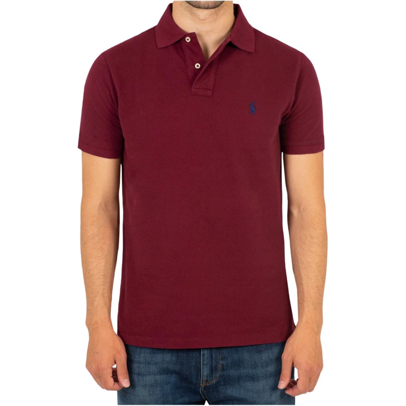 

Polo Ralph Lauren Бордовая поло для мужчин