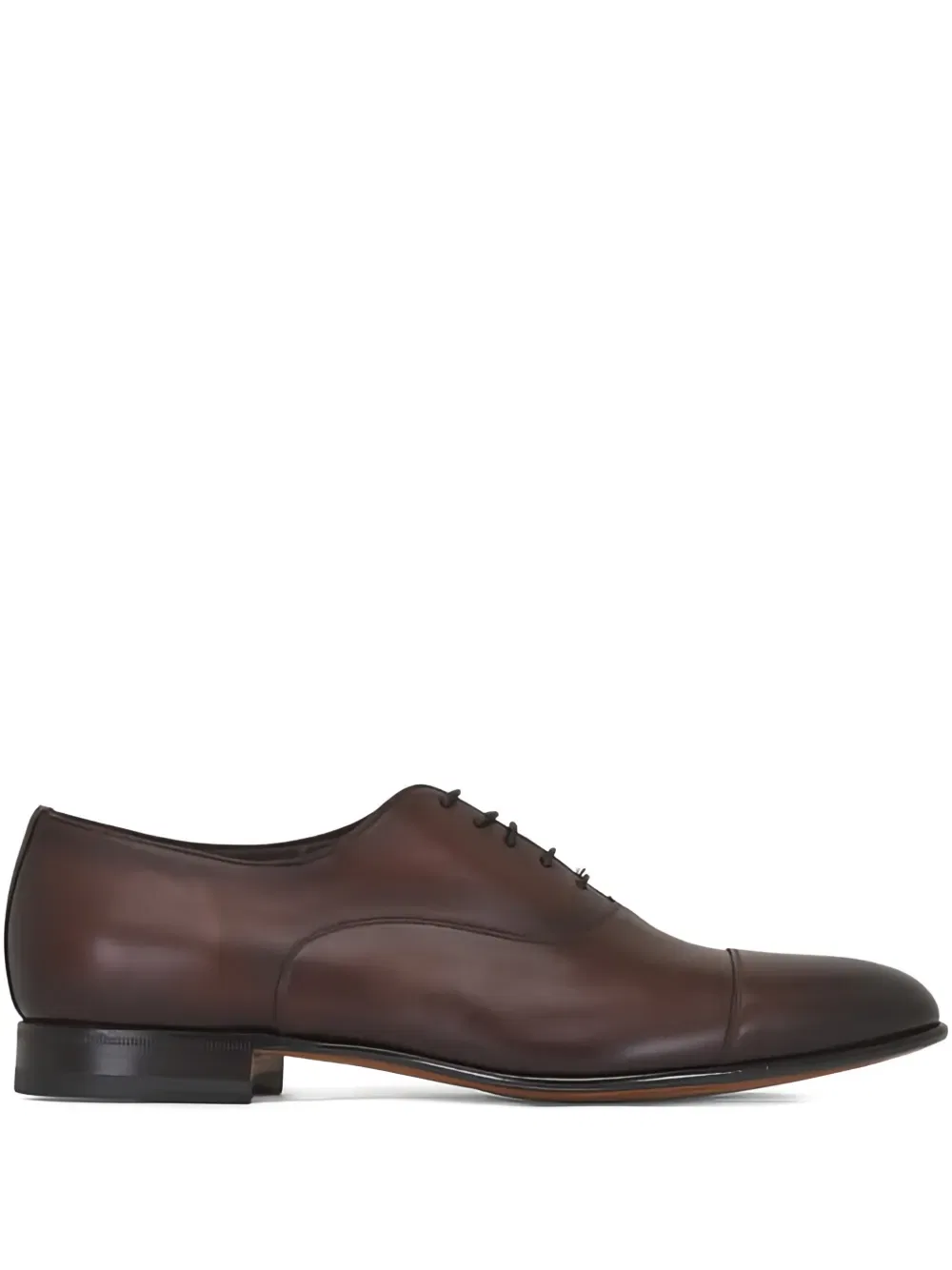 Туфли Darian на шнуровке Osford Santoni, коричневый