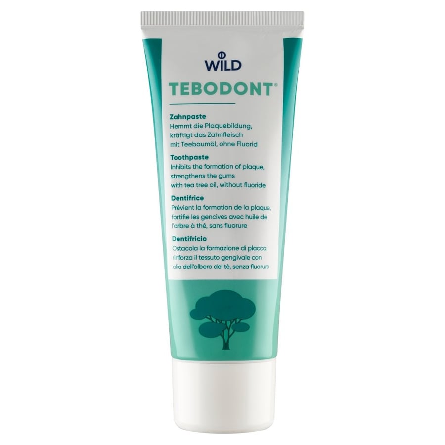

Зубная паста Wild Tebodont без фторида от гингивита 75 мл RDA 50, , TB103487, [цвет] Inny producent
