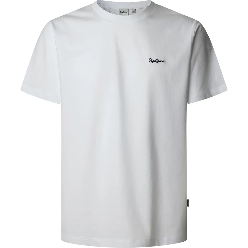 

Футболка с коротким рукавом Pepe Jeans Back Clag, белый