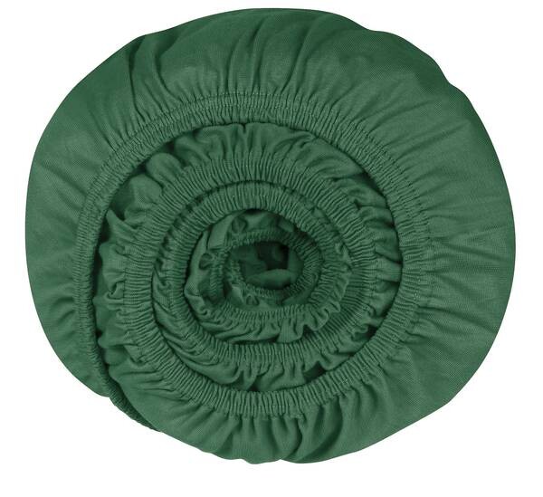 

Простынь на подгонке Schiesser Flexi, 100x1x200 см, темно-зеленый