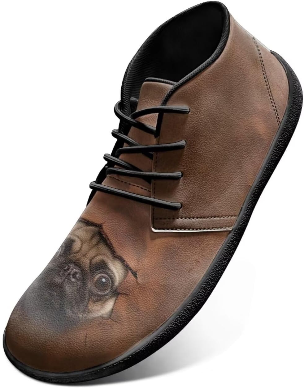 

Мужские широкие кроссовки UNICEU без перепада высоты подошвы, минималистичные модные кроссовки, дышащие кроссовки для бега, повседневная обувь, нескользящие кроссовки, коричневый