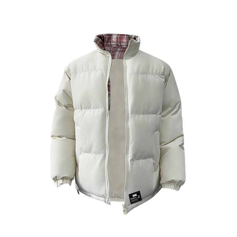 

Пуховик Unisex Stand Collar Thickened ZIAREL, бежевый