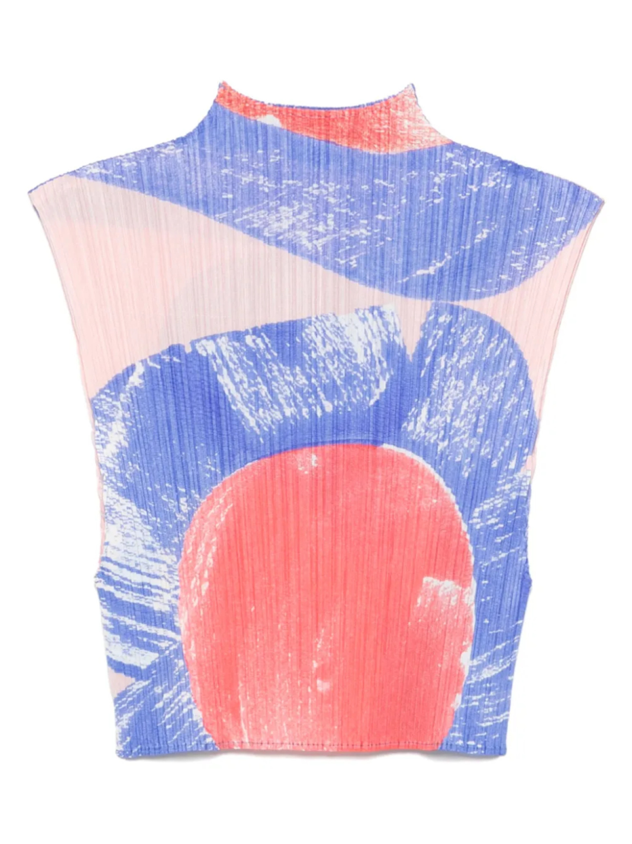 

Майка с подсветкой Pleats Please Issey Miyake, синий