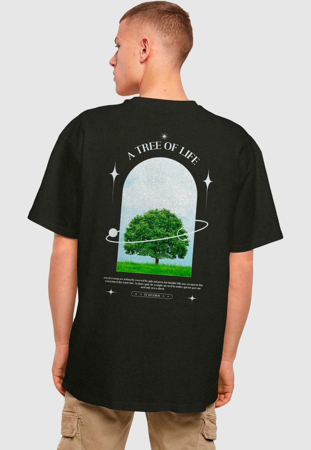 

Футболка с принтом TREE OF LIFE TEE 2Y Studios, черный