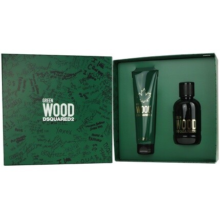Набор Green Wood 100 мл туалетная вода и 150 мл гель для душа Dsquared2 — фото 2