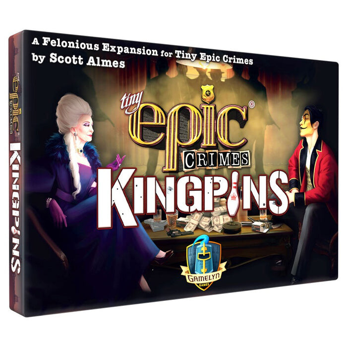 

Настольная игра Gamelyn Games Tiny Epic Crimes: Kingpins Expansion
