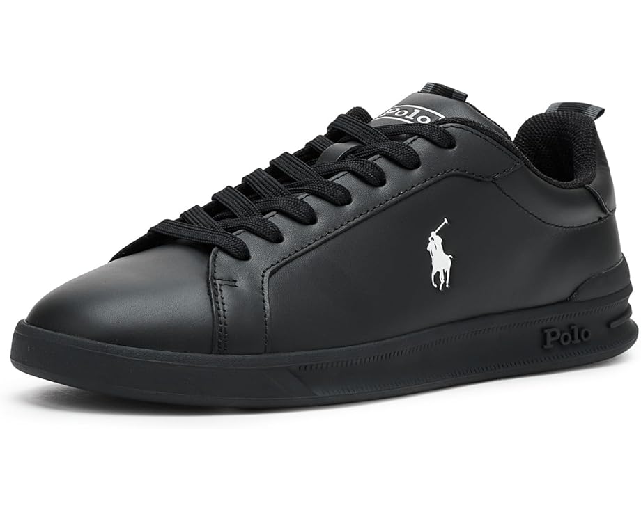

Мужские кеды Polo Ralph Lauren Heritage Court II Leather, Black/Silver