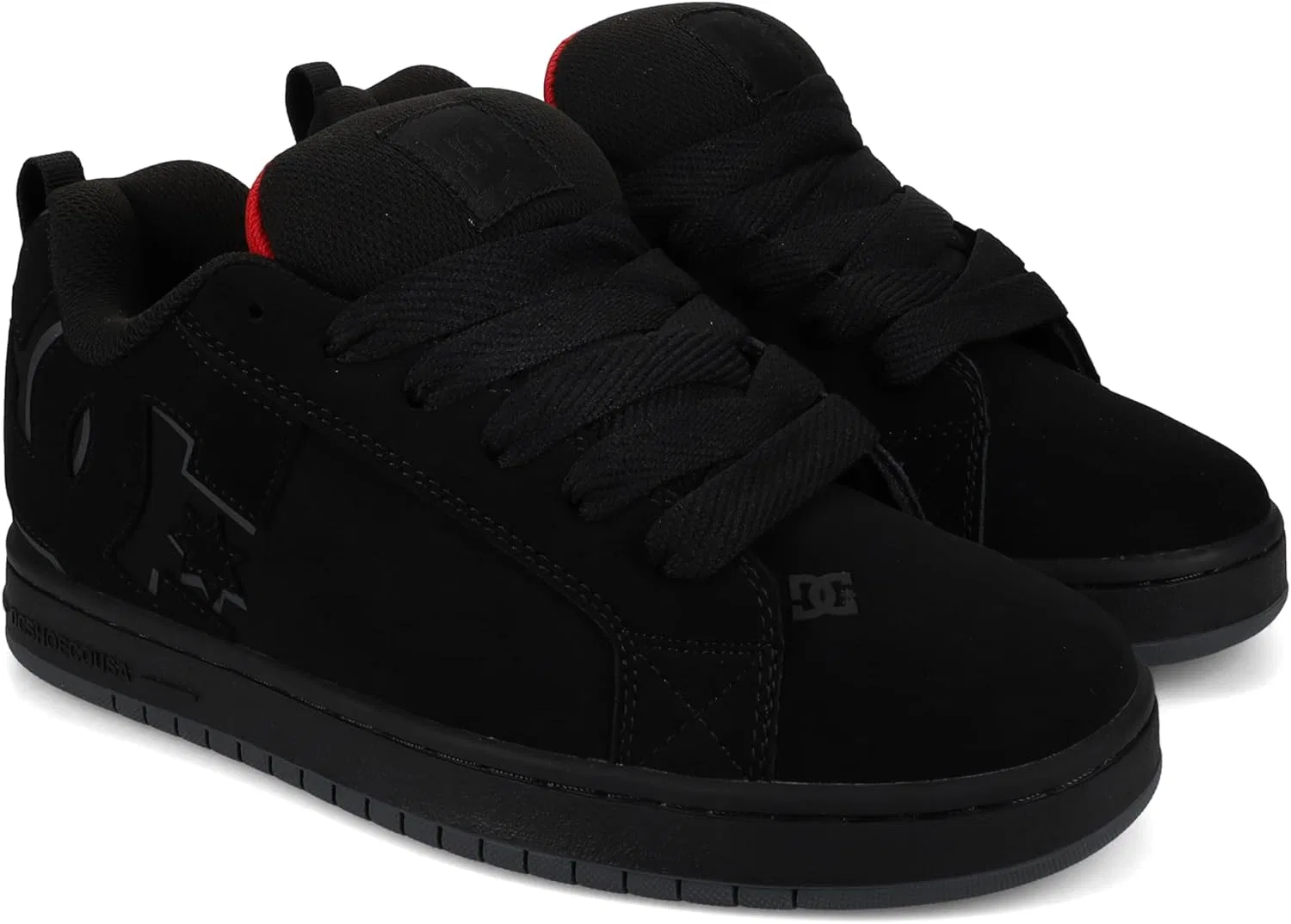 Кроссовки для скейтбординга DC Shoes, черный/красный