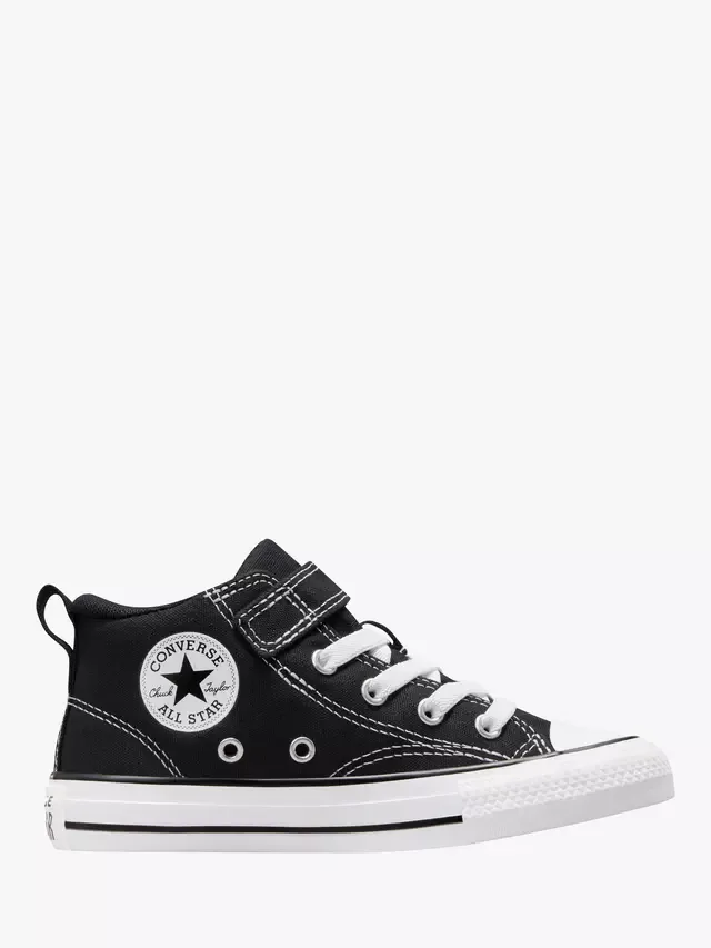 Детские кеды Chuck Taylor All Star из парусины, черно-белые Converse