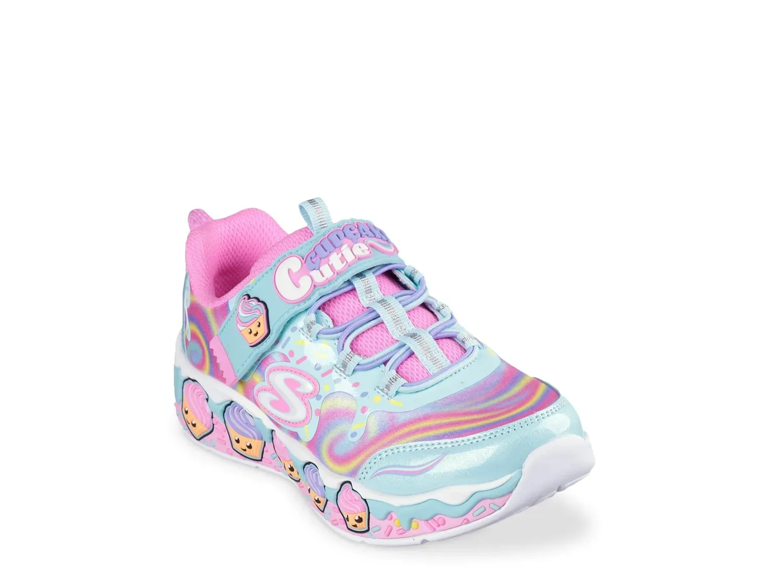

Кроссовки Skechers Sweet Kickz Cupcake Cutie — детские, светло-голубые