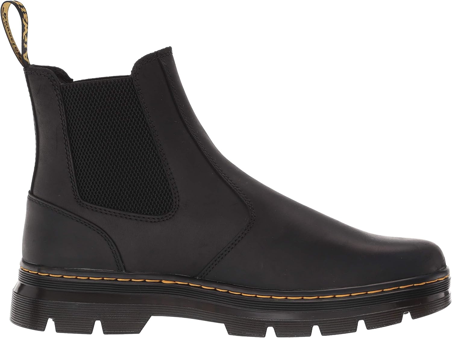Унисекс-ботинки Dr. Martens Embury из кожи в стиле челси, черный — фото 4
