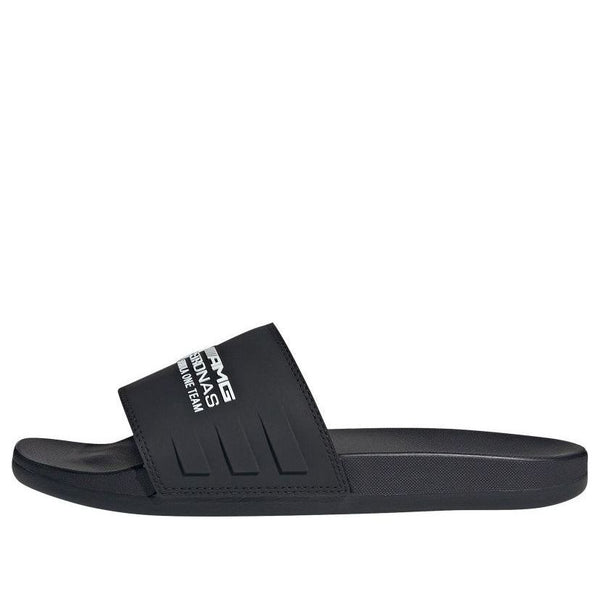 

Тапочки x mercedes amg adilette slides Adidas, черный